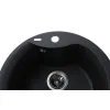 Гранітна мийка Globus Lux ORTA 485 мм-А0001, графiт- Фото 4
